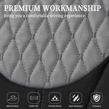 Load image into Gallery viewer, Coverado PVC Front and Back Seat Covers Comfortable and Durable Universal Fit
