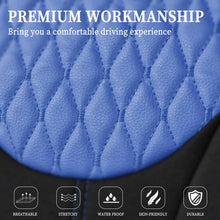 Load image into Gallery viewer, Coverado Full Set Car Seat Covers PVC Front and Back Seat Covers 11 Pieces Universal Fit