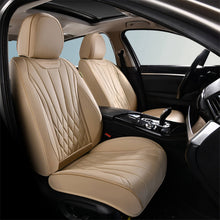 Load image into Gallery viewer, Coverado Car Front and Back Seat Covers Set Premium Leatherette Water Resistant Seat Protectors Universal Fit