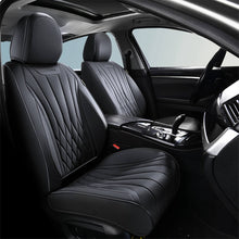 Load image into Gallery viewer, Coverado Car Front and Back Seat Covers Set Premium Leatherette Water Resistant Seat Protectors Universal Fit