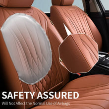 Load image into Gallery viewer, Coverado Car Front and Back Seat Covers Set Premium Leatherette Water Resistant Seat Protectors Universal Fit