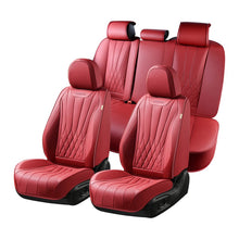 Load image into Gallery viewer, Coverado Car Front and Back Seat Covers Set Premium Leatherette Water Resistant Seat Protectors Universal Fit