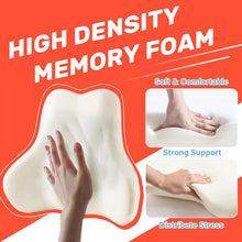 Load image into Gallery viewer, Coverado Foam Seat Cushion / Lumbar Support Pillow for Car, Office Chair, Sofa