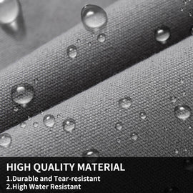 Coverado Back Bench Canvas Seat Covers for Cars Trucks SUV Auto Rear Seat Protectors for Kids & Dogs Universal Fit