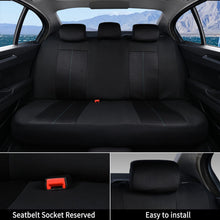 Load image into Gallery viewer, Coverado PVC Front and Back Seat Covers Comfortable and Fashion Seat Protectors Universal Fit