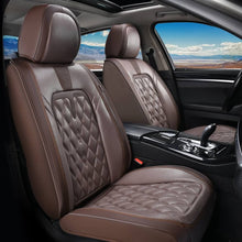 Load image into Gallery viewer, Coverado Front and Back Car Seat Covers Faux Leather Waterproof Universal Fit Most Cars