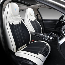 Load image into Gallery viewer, Coverado Front and Back Seat Covers Premium Nappa Leather Universal Fit