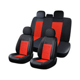 Coverado PVC Auto Front and Back Vehicle Seat Covers Universal Fit