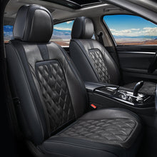 Load image into Gallery viewer, Coverado Front and Back Car Seat Covers Faux Leather Waterproof Universal Fit Most Cars