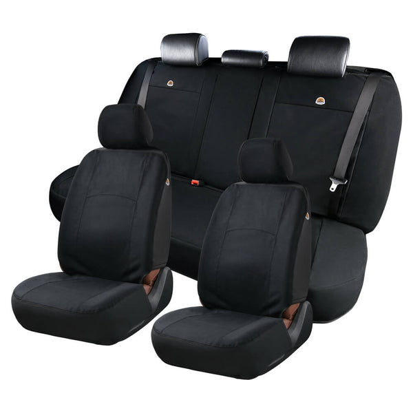 Coverado Canvas Front Rear Car Seat Covers | Coverado