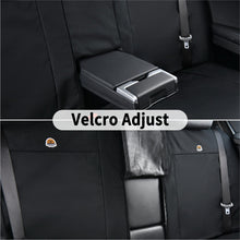 Load image into Gallery viewer, Coverado Canvas Rear Bench Seat Covers for Cars Trucks SUV Auto Back Seat Protectors for Kids &amp; Dogs Universal Fit