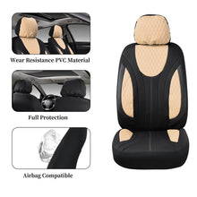 Load image into Gallery viewer, Coverado PVC Front Seat Covers 6 Pieces Seat Protectors Auto Interior Universal Fit