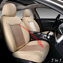 Load image into Gallery viewer, Coverado Car Seat Covers Stylish 2 in One Front and Back Seat Protectors Universal Fit