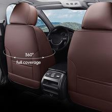 Load image into Gallery viewer, 2 Seats Coverado Front Driver and Passenger Car Seat Covers Premium Leather Auto Seat Protectors Water Resistant Universal Fit