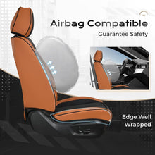 Load image into Gallery viewer, Coverado 2 Seats Front Driver and Passenger Car Seat Covers Premium Leather Auto Seat Protectors Water Resistant Universal Fit