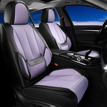 Load image into Gallery viewer, Coverado 2 Seats Front Driver and Passenger Car Seat Covers Premium Leather Auto Seat Protectors Water Resistant Universal Fit