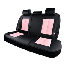 Load image into Gallery viewer, Coverado Rear Seat Covers SCU003 Faux Leather Back Seat Protectors Velcro-Adjusted Universal Fit