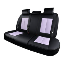 Load image into Gallery viewer, Coverado Rear Seat Covers SCU003 Faux Leather Back Seat Protectors Velcro-Adjusted Universal Fit
