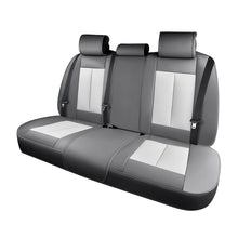 Load image into Gallery viewer, Coverado Rear Seat Covers SCU003 Faux Leather Back Seat Protectors Velcro-Adjusted Universal Fit