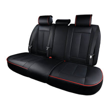 Load image into Gallery viewer, Coverado Rear Seat Covers SCU003 Faux Leather Back Seat Protectors Velcro-Adjusted Universal Fit