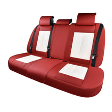 Load image into Gallery viewer, Coverado Rear Seat Covers SCU003 Faux Leather Back Seat Protectors Velcro-Adjusted Universal Fit