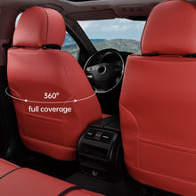 Load image into Gallery viewer, 2 Seats Coverado Front Driver and Passenger Car Seat Covers Premium Leather Auto Seat Protectors Water Resistant Universal Fit