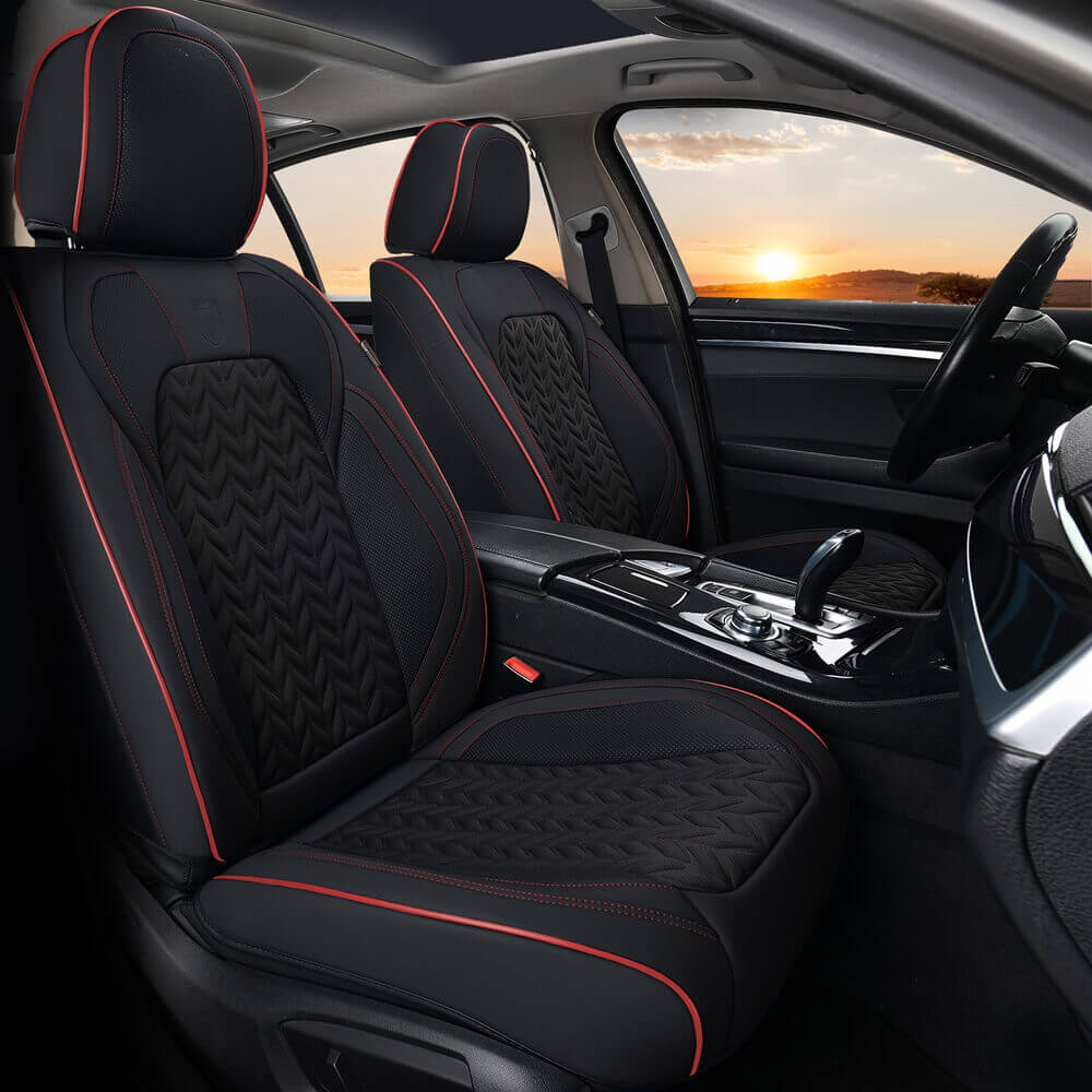 Coverado Breathable Faux Leather & Fabric Full Set