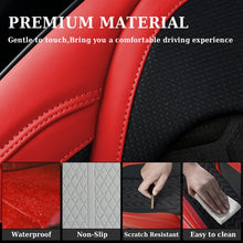 Load image into Gallery viewer, Coverado Car Seat Cover 5 Seats Full Set Stylish Breathable Faux Leather Universal Fit