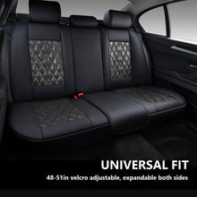 Load image into Gallery viewer, Coverado 5 Seats Full Set Quality Front and Rear Seat Covers Faux Leather Waterproof Universal Fit