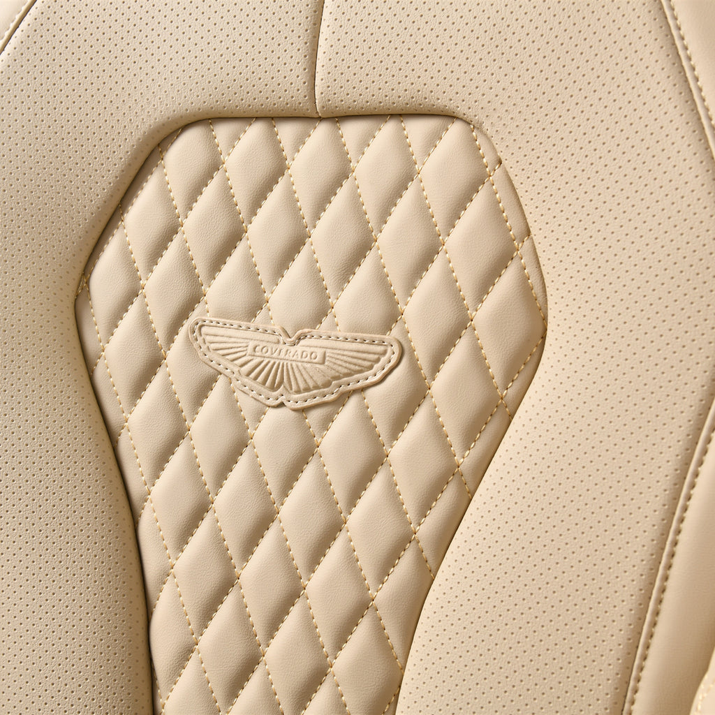2 Seats Coverado Front Driver Passenger Premium Leather Front Car Seat Covers Water Resistant Luxury Auto Seat Protectors Universal Fit (Copy)