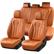 Load image into Gallery viewer, Coverado Front and Back Seat Covers for Cars Premium Leatherette Auto Seat Protectors Water Resistant Universal Fit