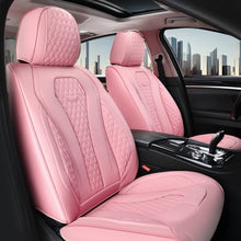 Load image into Gallery viewer, Coverado 2 Seats Front Driver Passenger Premium Leather Front Car Seat Covers Water Resistant Luxury Auto Seat Protectors Universal Fit