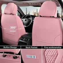 Load image into Gallery viewer, Coverado 2 Seats Front Driver Passenger Premium Leather Front Car Seat Covers Water Resistant Luxury Auto Seat Protectors Universal Fit