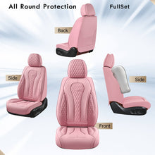 Load image into Gallery viewer, Coverado 2 Seats Front Driver Passenger Premium Leather Front Car Seat Covers Water Resistant Luxury Auto Seat Protectors Universal Fit