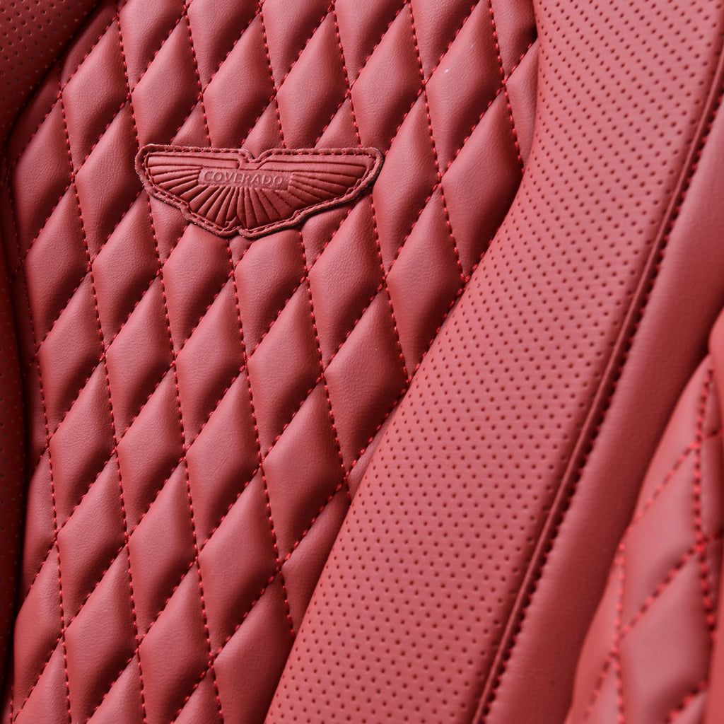 2 Seats Coverado Front Driver Passenger Premium Leather Front Car Seat Covers Water Resistant Luxury Auto Seat Protectors Universal Fit (Copy)