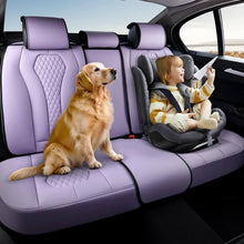 Load image into Gallery viewer, [Pre-sale] Coverado SCU018 Rear Seat Covers Car Back Seat Covers Waterproof Premium Leather Auto Seat Protector Universal Fit