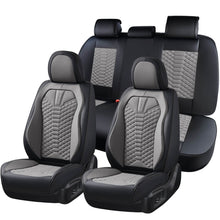 Load image into Gallery viewer, 5 Seats Coverado Car Leather Seat Covers Fashion Front and Rear Leatherette Full Set Water Resistant Universal Fit