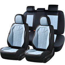 Load image into Gallery viewer, 5 Seats Coverado Car Leather Seat Covers Fashion Front and Rear Leatherette Full Set Water Resistant Universal Fit