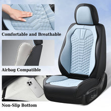 Load image into Gallery viewer, 5 Seats Coverado Car Leather Seat Covers Fashion Front and Rear Leatherette Full Set Water Resistant Universal Fit