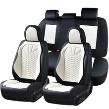 Load image into Gallery viewer, 5 Seats Coverado Car Leather Seat Covers Fashion Front and Rear Leatherette Full Set Water Resistant Universal Fit