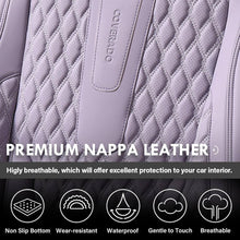 Load image into Gallery viewer, 5 Seats Coverado Auto Seat Covers Premium Leather Waterproof Full Set Front and Rear Car Seat Protectors Interior Accessories Universal Fit