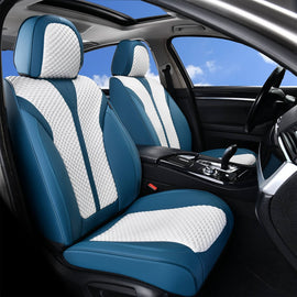 50% OFF🔥🔥 Coverado Seats Full Set Seat Covers Leather & PE Technology Universal Fit