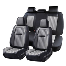 Load image into Gallery viewer, Coverado Leather Front and Back Seat Covers Fashion Water Resistant Auto Seat Protectors Universal Fit