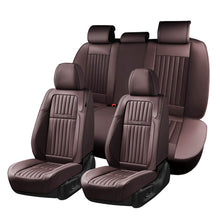 Load image into Gallery viewer, Coverado Leather Front and Back Seat Covers Fashion Water Resistant Auto Seat Protectors Universal Fit