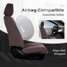 Load image into Gallery viewer, Coverado Leather Front and Back Seat Covers Fashion Water Resistant Auto Seat Protectors Universal Fit
