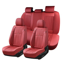 Load image into Gallery viewer, Coverado Leather Front and Back Seat Covers Fashion Water Resistant Auto Seat Protectors Universal Fit