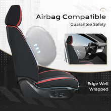 Load image into Gallery viewer, Coverado Leather Front and Back Seat Covers Fashion Water Resistant Auto Seat Protectors Universal Fit