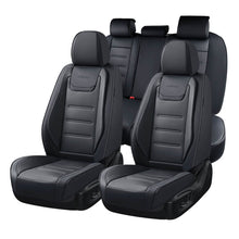 Load image into Gallery viewer, Coverado 5 Seats Car Seat Covers Full Set Premium Leather Seat Protector Universal Fit