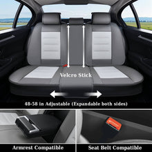 Load image into Gallery viewer, Coverado 5 Seats Car Seat Covers Full Set Premium Leather Seat Protector Universal Fit