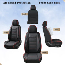 Load image into Gallery viewer, Coverado 5 Seats Car Seat Covers Full Set Premium Leather Seat Protector Universal Fit